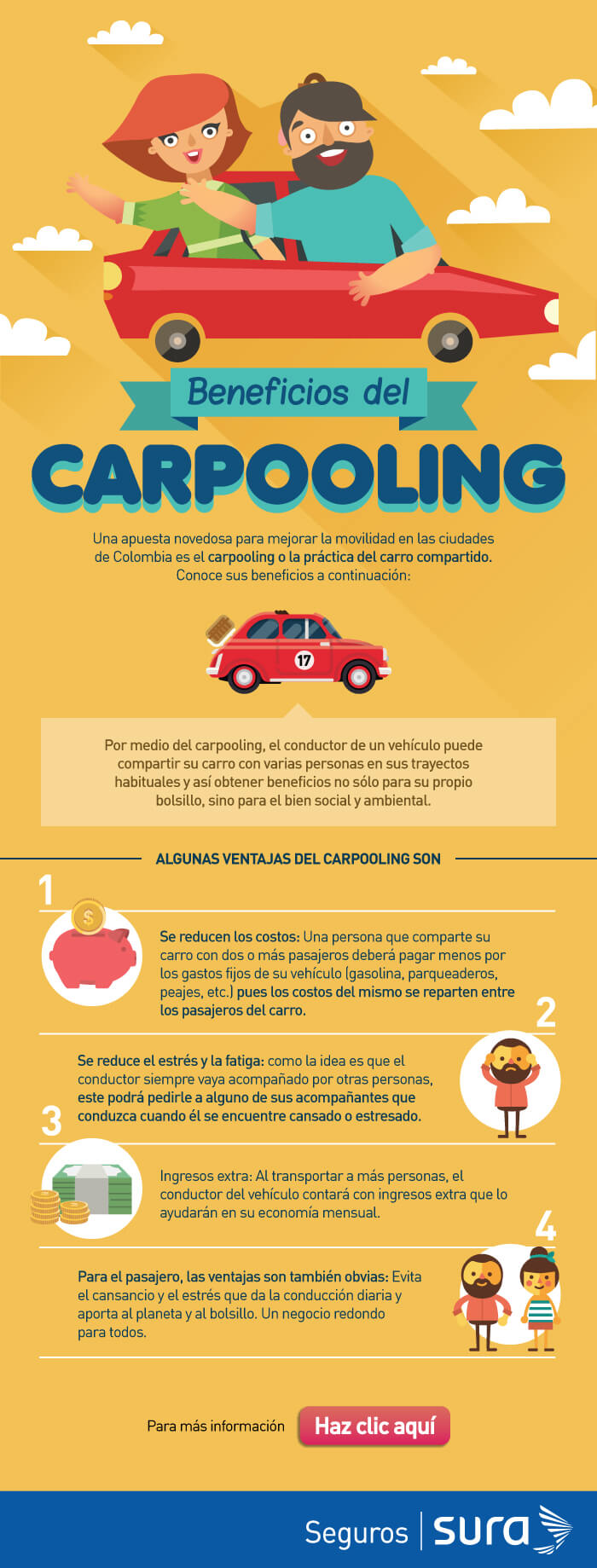 5 recomendaciones para no perder el control del volante - Seguros SURA  Colombia
